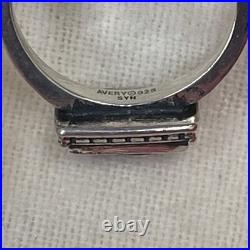 James Avery Retired Palais Doublet Purple Gemstone Ring