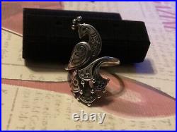 James Avery Retired Peacock ring size 10