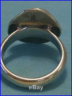 James Avery Retired Pieces Of Eight Silver Ring Size 7