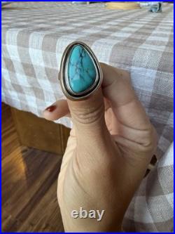 James Avery Retired Puerto De Luna Turquoise Ring Size 7