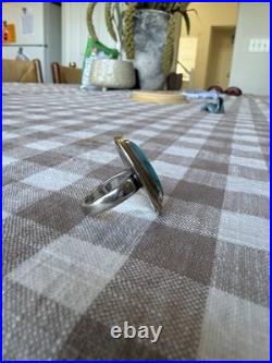 James Avery Retired Puerto De Luna Turquoise Ring Size 7