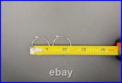 James Avery Retired/Rare Kalahari Sterling 925 & Gold 14k Earrings