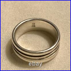 James Avery Retired Ribbed Band Ring Sz 8.5