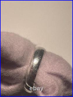 James Avery Retired Ribbed Dome Ring Size 6.25 Great Item
