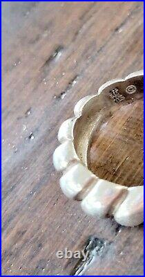 James Avery Retired Ribbed Dome Ring Size 7 Vintage Neat, Pretty Piece