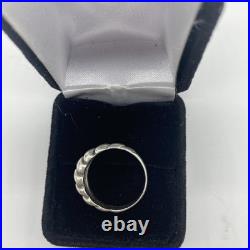 James Avery Retired Ribbed Dome Ring Size 9.25, Nice Piece