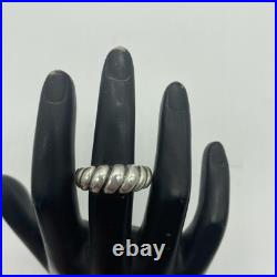 James Avery Retired Ribbed Dome Ring Size 9.25, Nice Piece