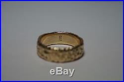 James Avery Retired Ring 14k Yellow Gold Size 9.5