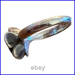 James Avery Retired Ring Size 6 Rose Blossom Sterling Silver 925