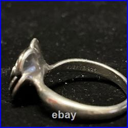 James Avery Retired Rose Blossom RIng Size 7
