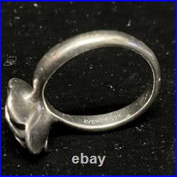 James Avery Retired Rose Blossom RIng Size 7