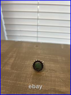 James Avery Retired Santorini Ring, Size 8 Silver & Turquoise