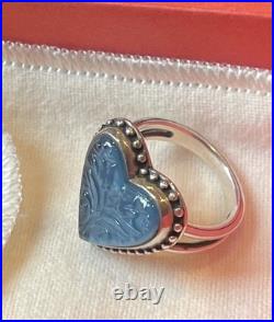 James Avery Retired Sculpted Heart And Tulip Ring James Avery Retired Sculpted Heart And Tulip Ring