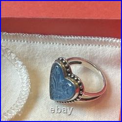 James Avery Retired Sculpted Heart And Tulip Ring James Avery Retired Sculpted Heart And Tulip Ring