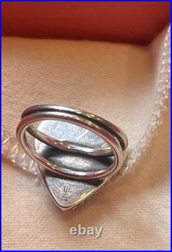 James Avery Retired Sculpted Heart And Tulip Ring James Avery Retired Sculpted Heart And Tulip Ring