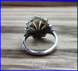 James Avery Retired Sea Shell Ring Sterling Sz4.5