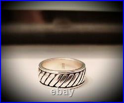 James Avery Retired Size 6 Sterling Silver Band Ring