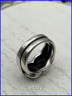 James Avery Retired Size 8 Braided Woven Ring Neat Piece