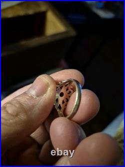 James Avery Retired Size 9 Amethyst Silver Ring