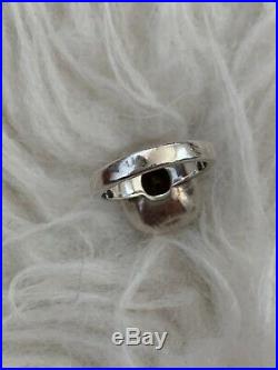 James Avery Retired Smoky Quartz Sterling Silver Ring