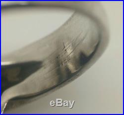 James Avery Retired Sterling/14k Large Knot Dome Ring