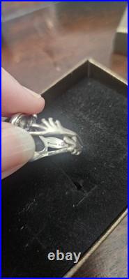 James Avery Retired Sterling 3D Wrap Around Frog Ring Rare Vintage 925 James Avery Retired Sterling 3D Wrap Around Frog Ring Rare Vintage 925