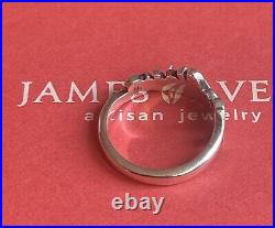 James Avery Retired Sterling Believe Ring/Size-7