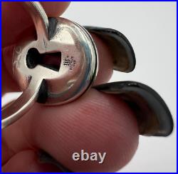 James Avery Retired Sterling Bronze Journey Keyhole Ring 6 3/4