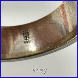 James Avery Retired Sterling Silver 925 Friends Forever Band Ring Size 8 Heart