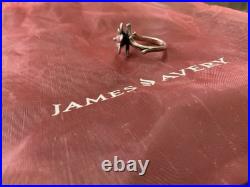 James Avery Retired Sterling Silver Blossom Ring Size 7 Excellent Condition