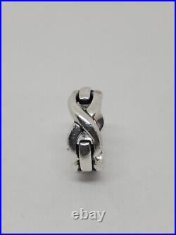 James Avery Retired Sterling Silver Bold Infinity Band Ring Size 5.5 James Avery Retired Sterling Silver Bold Infinity Band Ring Size 5.5