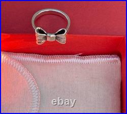 James Avery Retired Sterling Silver Bow Ring