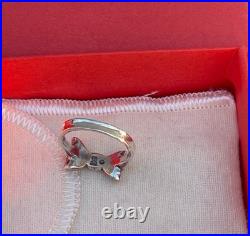James Avery Retired Sterling Silver Bow Ring