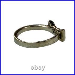 James Avery Retired Sterling Silver Bow Ring Size 2.25 James Avery Retired Sterling Silver Bow Ring Size 2.25