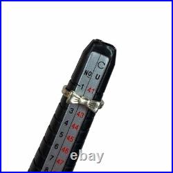 James Avery Retired Sterling Silver Bow Ring Size 2.25