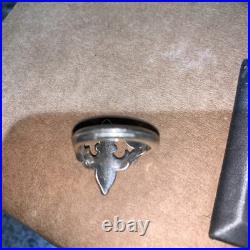 James Avery Retired Sterling Silver Fleur De Lis Ring Size 7