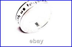 James Avery Retired Sterling Silver God Be With Us Together And Apart Band Ring