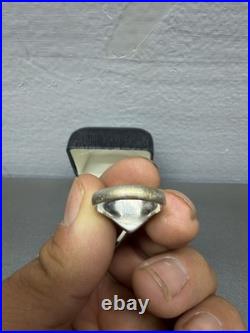 James Avery Retired Sterling Silver Heart Scroll Ring Size 7 3/4