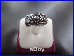 James Avery Retired Sterling Silver Martin Luther Passion Christ INRI Ring