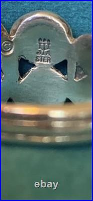 James Avery Retired Sterling Silver Mycenaean Butterfly Ring RARE Size 8