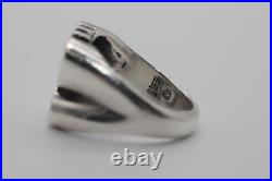 James Avery Retired Sterling Silver Open Spring Butterfly Ring Size 6