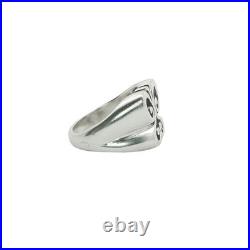 James Avery Retired Sterling Silver Open Spring Butterfly Ring Size 6.5