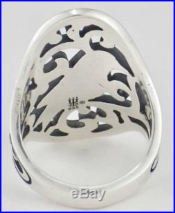 James Avery Retired Sterling Silver Paradise Bird Ring Large Design Size 6 3/4