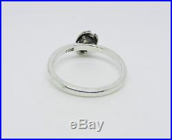 James Avery Retired Sterling Silver Stackable Ladybug Ring Size 9.5 Lb-c1438