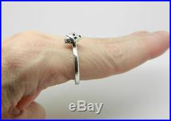 James Avery Retired Sterling Silver Stackable Ladybug Ring Size 9.5 Lb-c1438