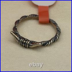 James Avery Retired Sterling Silver Western Longhorn Ring Size 7.5 NIB