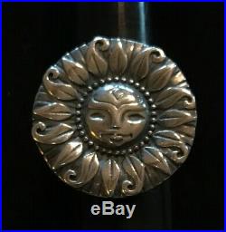 James Avery Retired Sun My Sunshine Ring Sterling Silver Size 7.5
