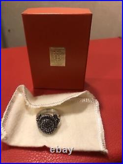 James Avery Retired Sunflower Ring Size 8.5 With Box