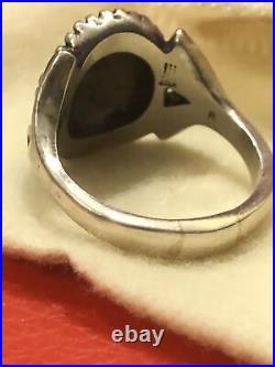 James Avery Retired Sunflower Ring Size 8.5 With Box