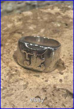 James Avery Retired Super Rare HEAVY Ring 17.56 Grams. Only Listing! Size 7.5